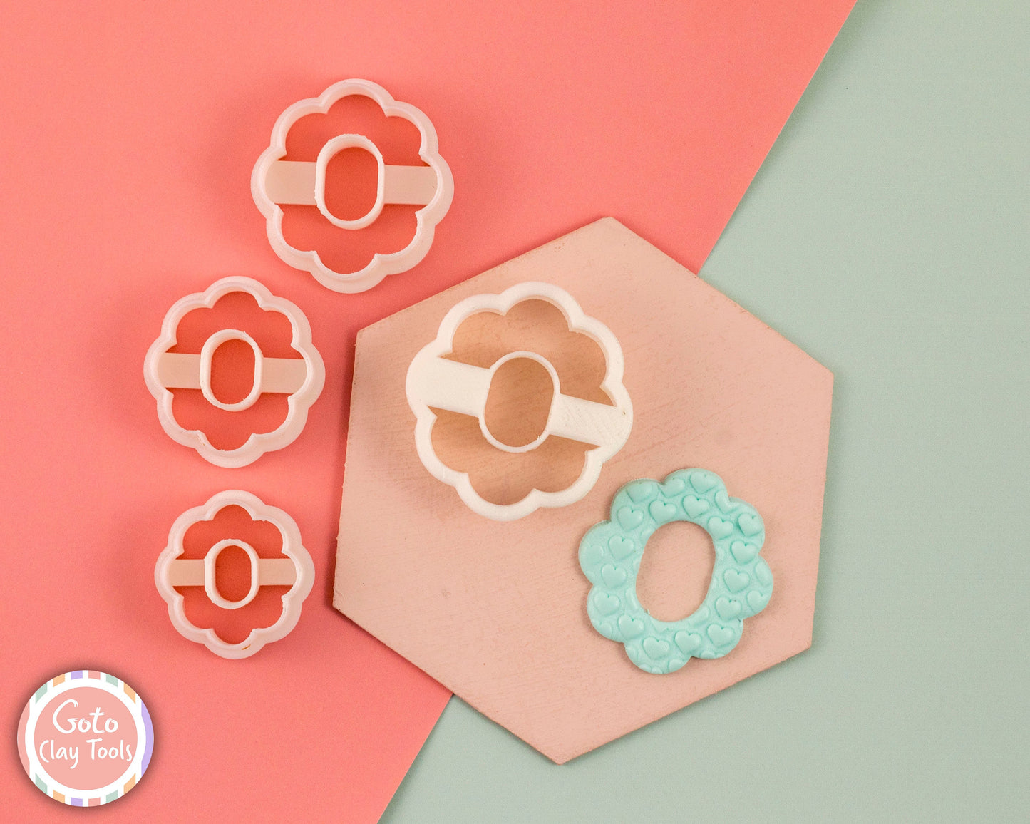 Flower cutter, Polymer clay cutter, Clay earring cutters, Mini clay cutter, Polymer clay tools, Cutter set