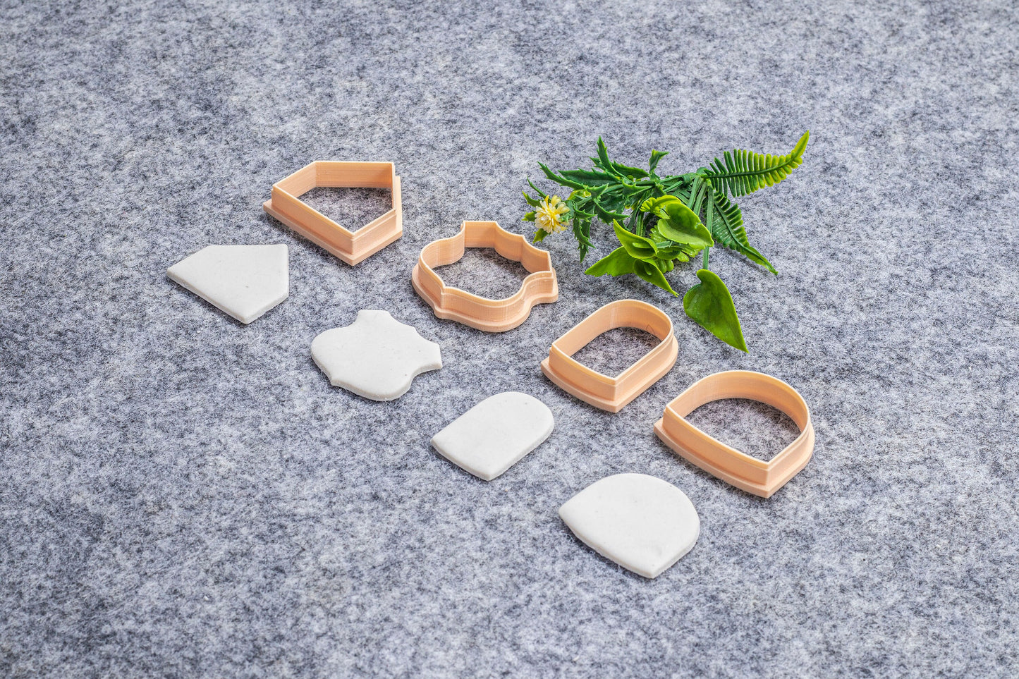 Arch, Shield shape Polymer clay cutter, Clay earring cutters, Polymer clay tools, 3D printed cutters#634