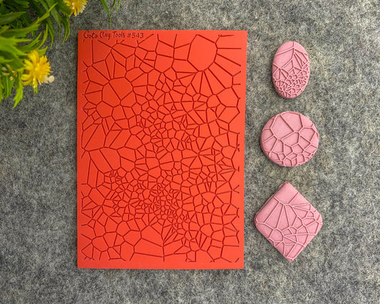 Parametric Texture mat for polymer clay, Polymer Clay Rubber Texture mat, Texture Tile mats, Rubber Texture Sheet #543