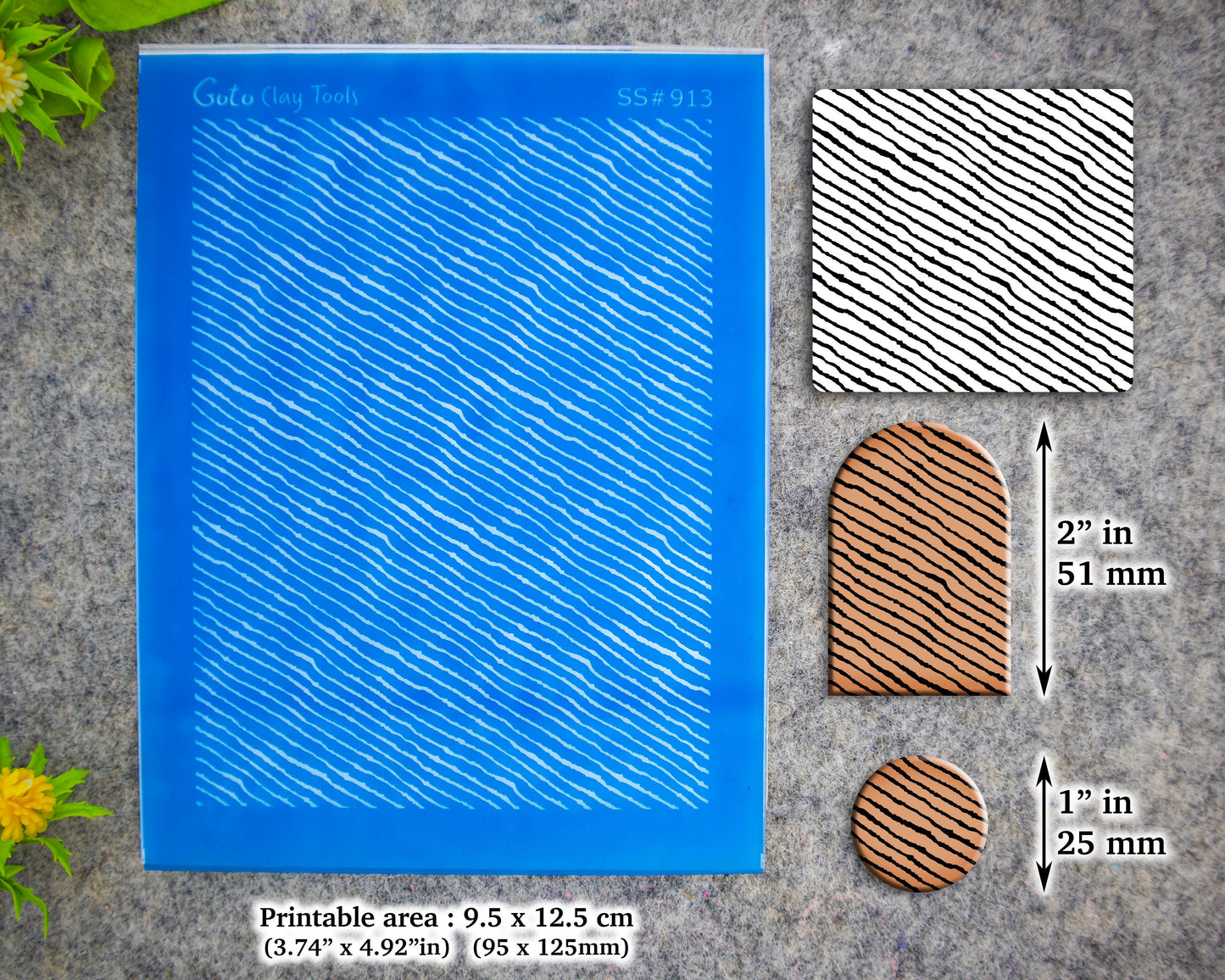 Indian Tie dye Silkscreen for Polymer Clay Earring making, Clay Stencils, Clay Earring Silkscreen, Polymer Clay Supplies SS#913