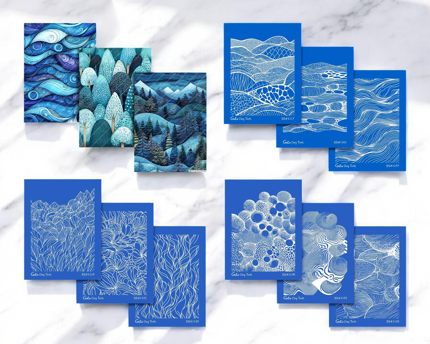 50% OFF FULL BUNDLE of Zentangle Collection, 27 Transfer Papers and 21 Silk screens Total 48 items R1