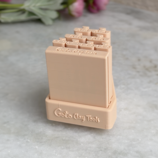 Polymer Clay Hoop Roller - 8 sizes - 0.5 to 6 mm