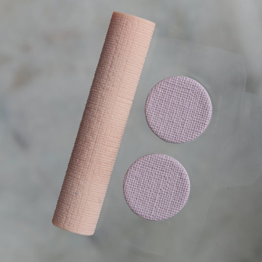 Jute Texture Roller for Clay - Works with most Clays