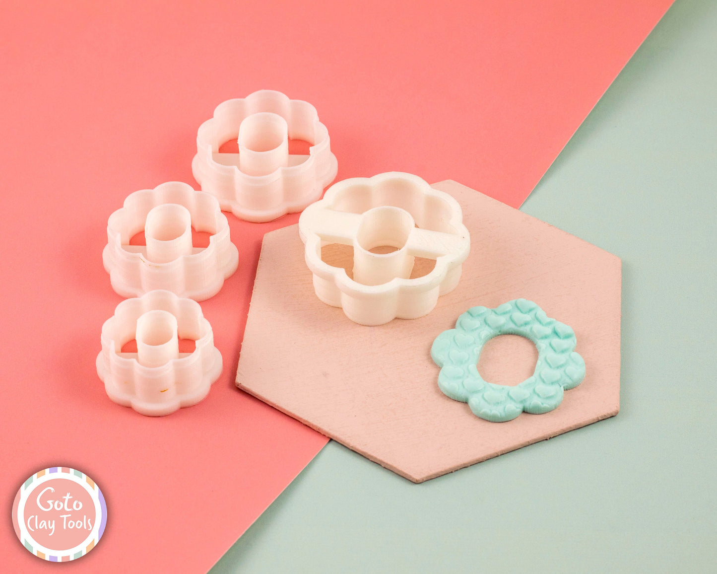 Flower cutter, Polymer clay cutter, Clay earring cutters, Mini clay cutter, Polymer clay tools, Cutter set