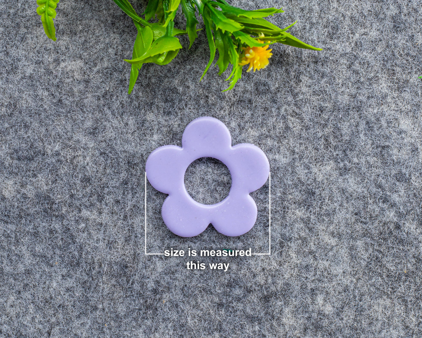 5 petal Round flower Embossed Clay Cutter, Polymer clay cutter, Earring cutter