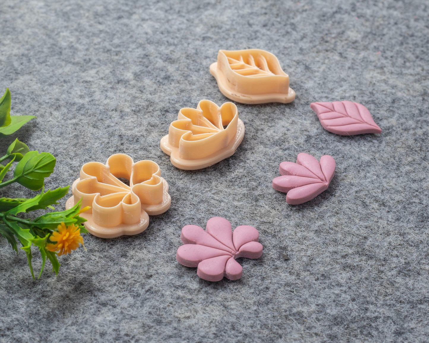 Art deco Scallop fan clay cutter, earring polymer clay cutter, Shell jewellery cutter, Art deco cutter Polymer clay tools #620