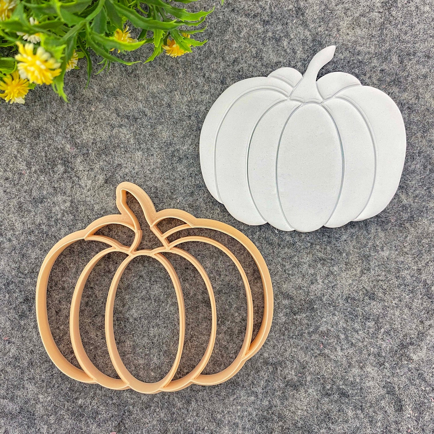 Pumpkin Trinket dish cutter, Ring Dish Clay Cutter, Trinket Dish Clay Cutter for Polymer Clay