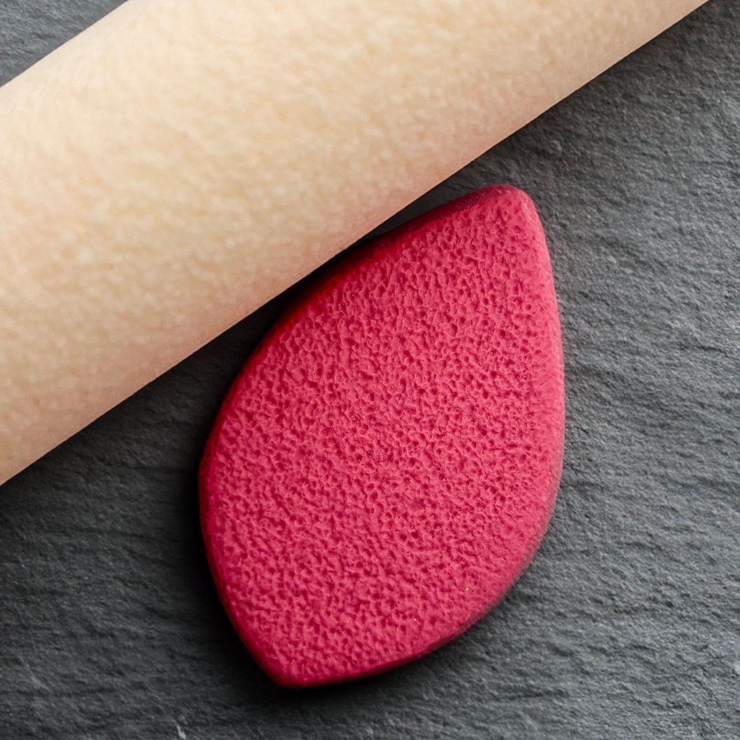 sandpaper texture roller for polymer clay #115