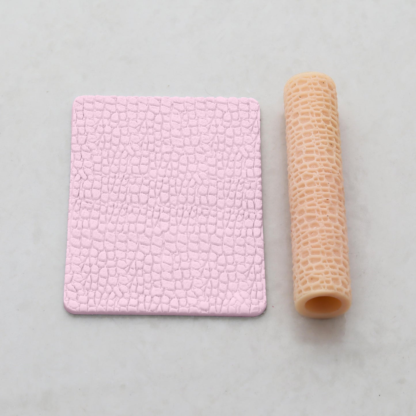 Leather Texture Roller, Polymer Clay Texture Roller, Resin Hand Roller for Polymer Clay, Polymer Clay Tools #125-3