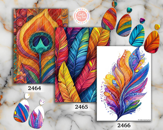 Transfer paper for polymer clay, Peacock Zentangle, water soluble transfer paper, Clay Transfers, Clay Transfer sheets