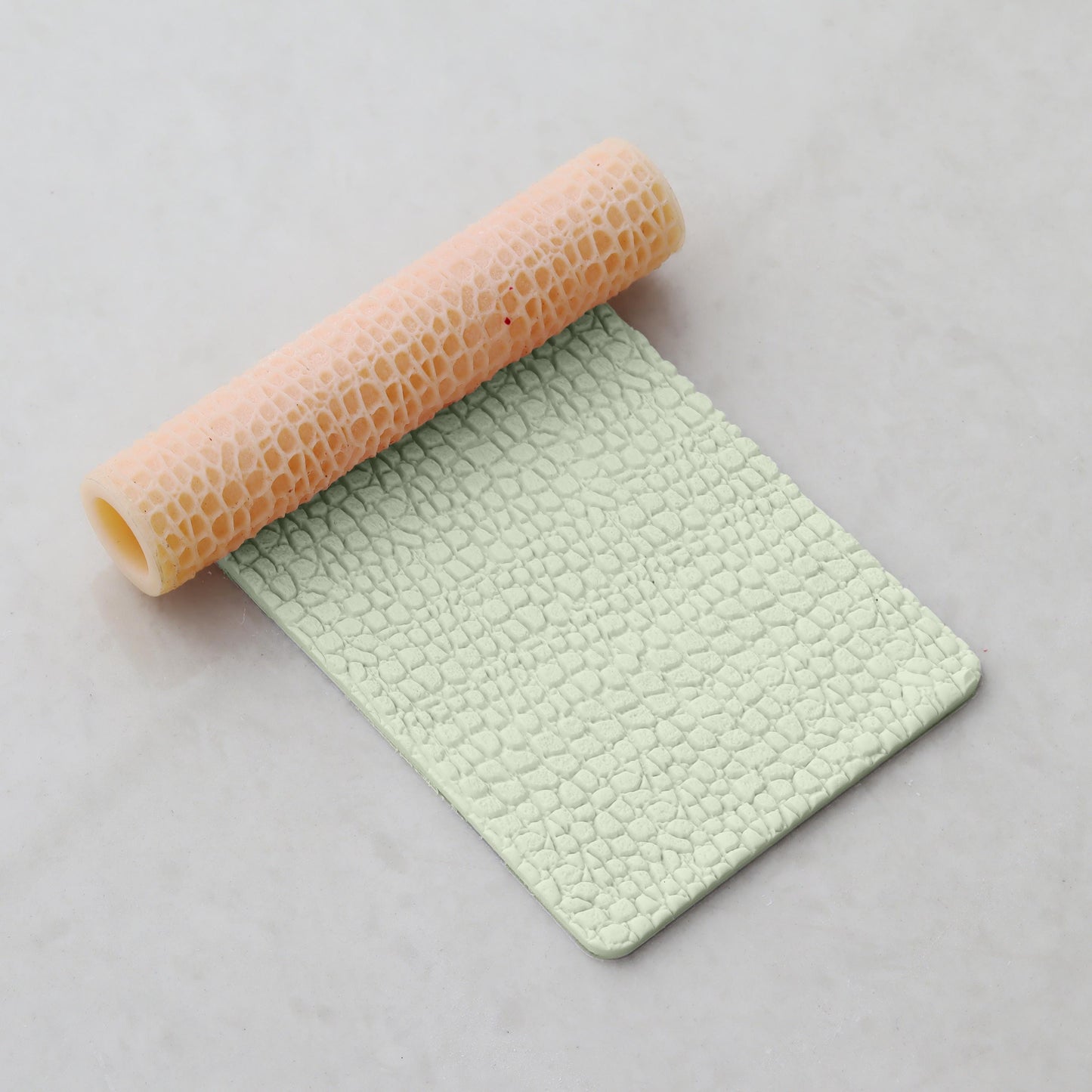 Leather Texture Roller, Polymer Clay Texture Roller, Resin Hand Roller for Polymer Clay, Polymer Clay Tools #125-3