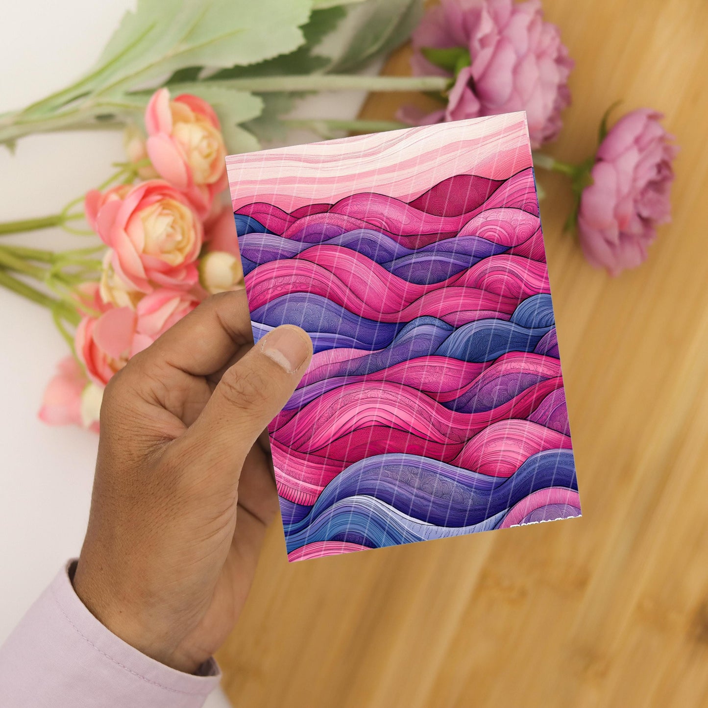 Transfer paper for polymer clay, Pink Zentangle,water soluble transfer paper, Clay Transfers, Clay Transfer sheets, transfer paper for clay