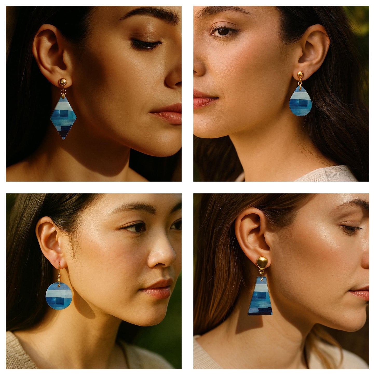 Abstract Storkes Transfer paper for polymer Clay Earring Making - Water Soluble Transfer Sheet 4x5.5 in #TP26-18