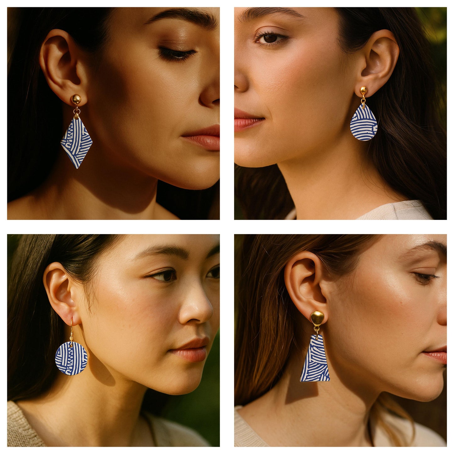 Organic Abstract Line Maze Silk Screens for Polymer Clay | Fingerprint Style Texture | 9.5 x 12.5 cm Printable #SS26-2