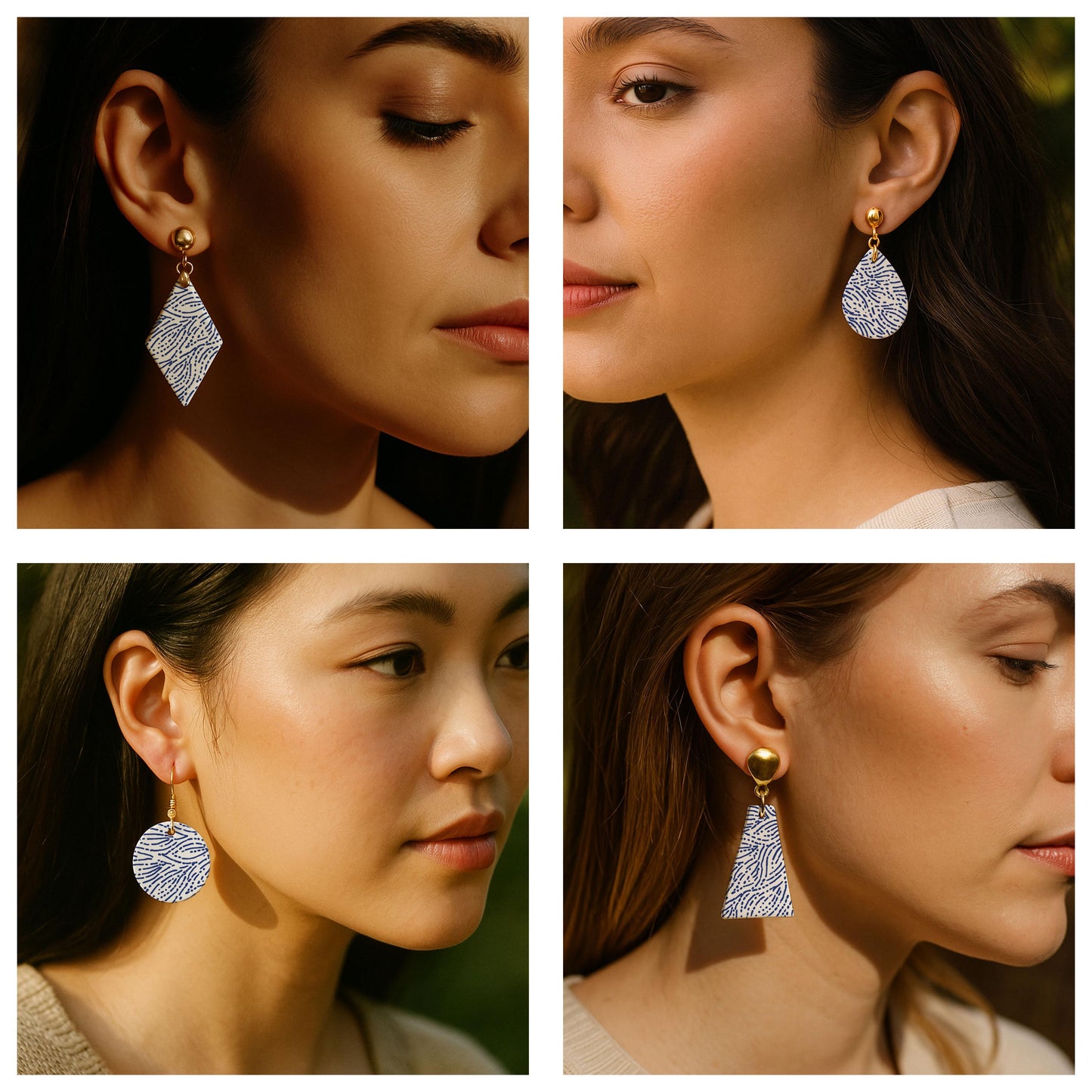 Radiating Spiral & Organic Flow Silkscreen for Polymer Clay | Abstract Burst Line Texture Print Screen 9.5×12.5 cm #SS26-14