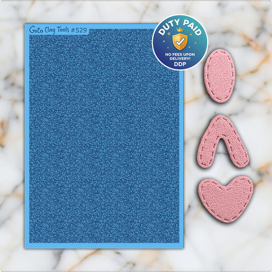 Sand Paper Texture mat for polymer clay, Polymer Clay Rubber Texture mat, Texture Tile mats, Rubber Texture Sheet #529